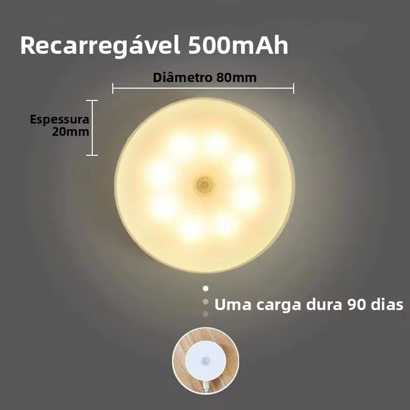 Luminária com Sensor de Movimento