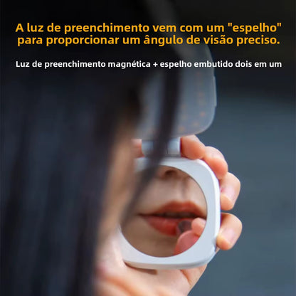 Ring LED 360° Magnético: Selfies e Vlogs Impecáveis