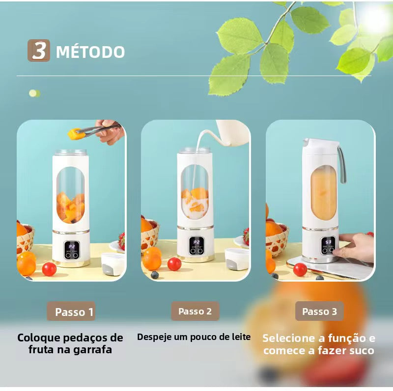 Mini Liquidificador Portátil Inteligente