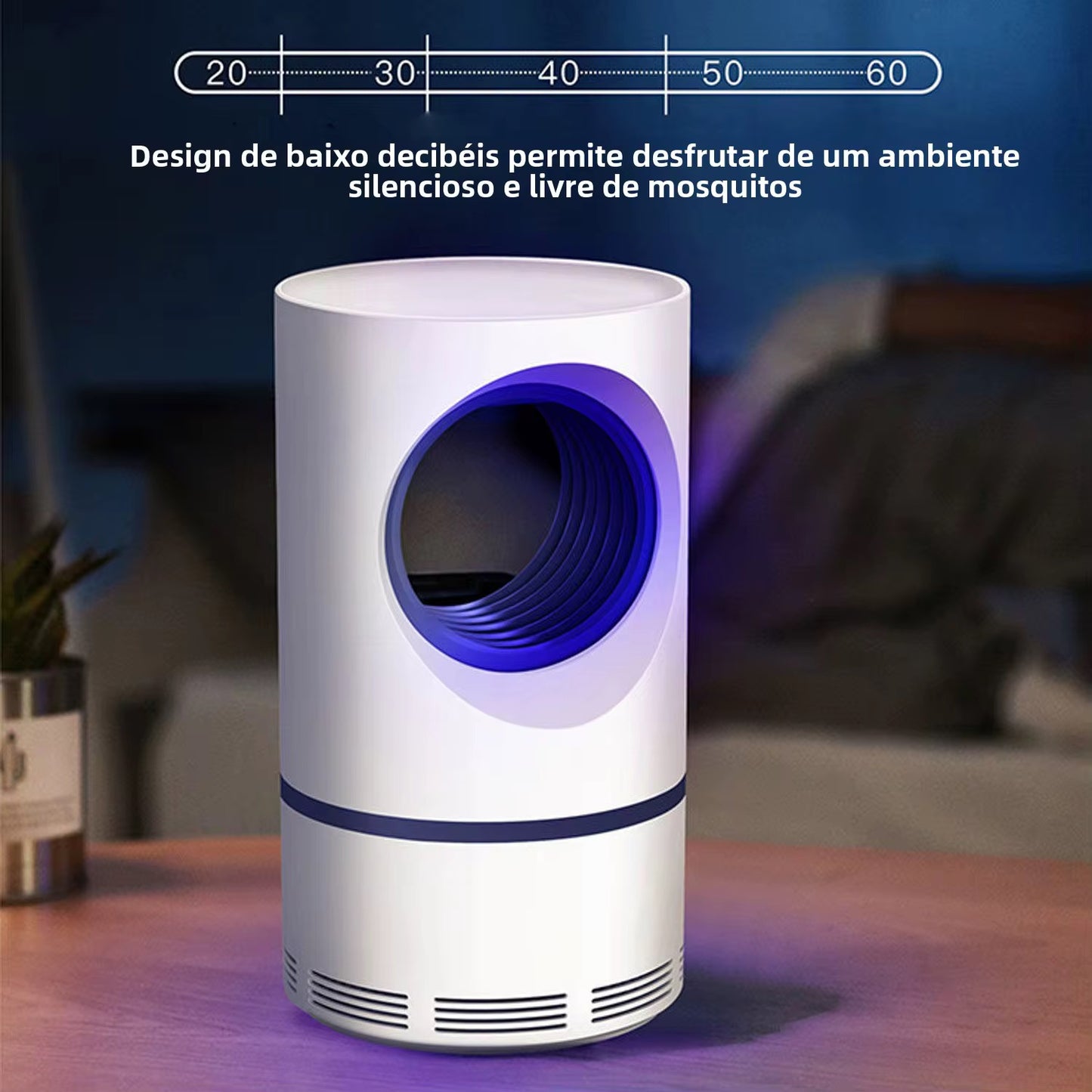 Lâmpada Elétrica USB Mata-Mosquito