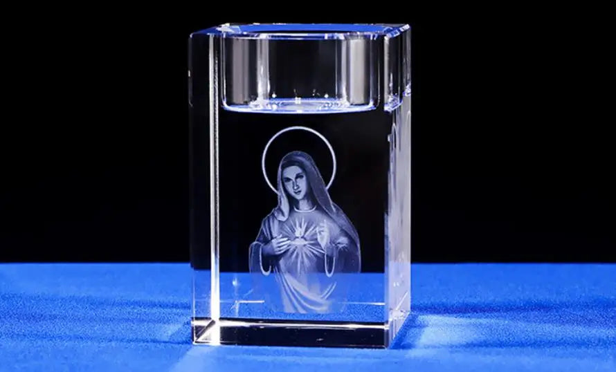 Castiçal de Vidro - Religioso