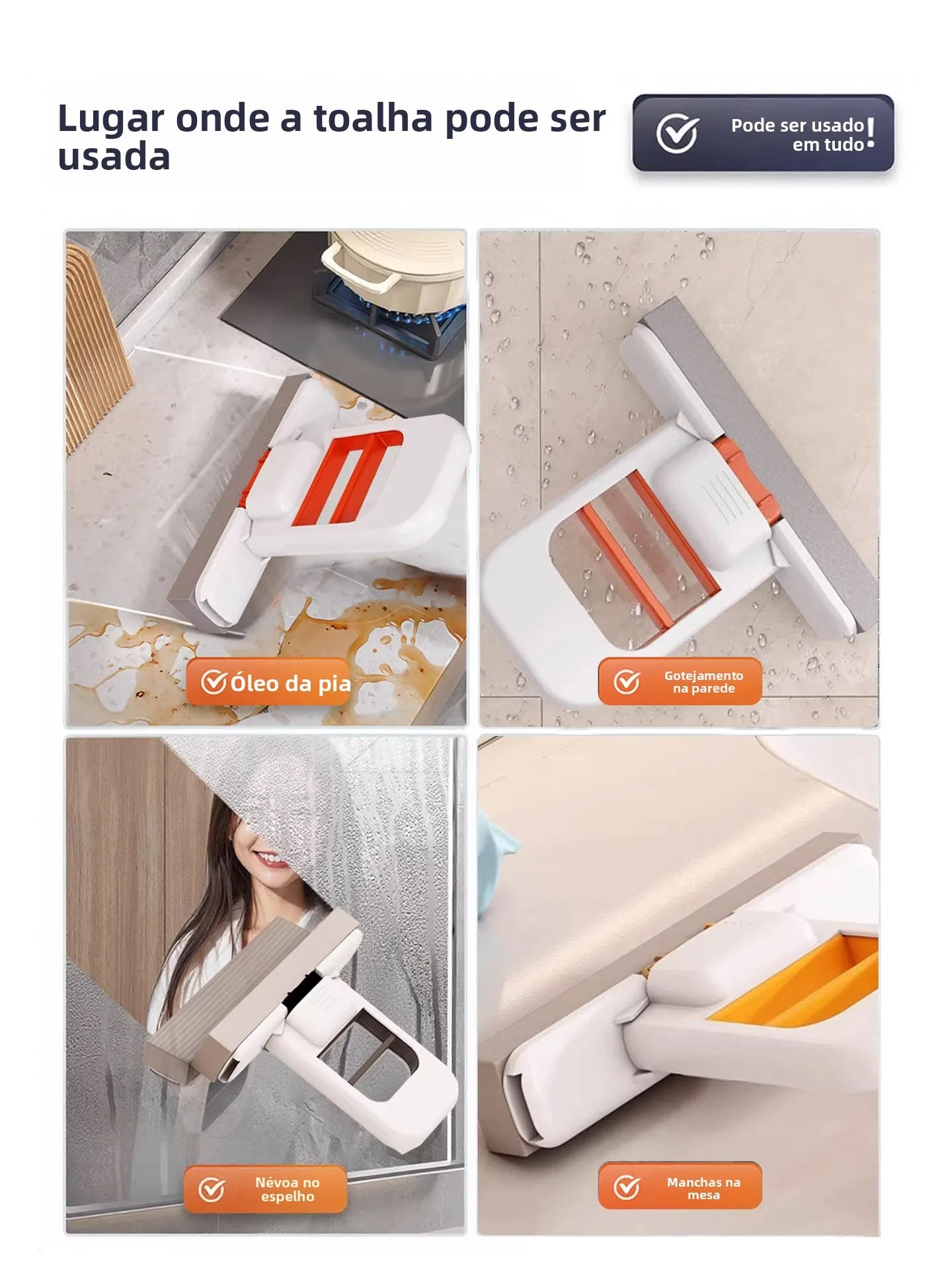 Esfregão Mágico – Facilita sua Limpeza