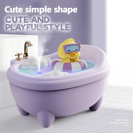 Umidificador Cartoon em Forma de Banheira!